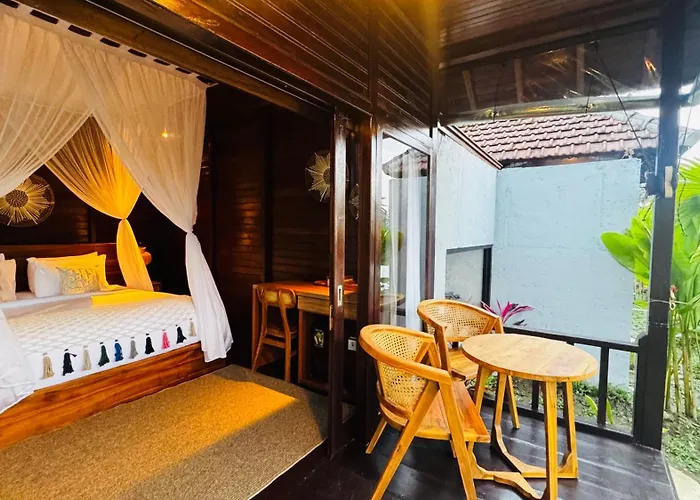 Eco Oasis Wooden Ubud ヴィラ テガララン