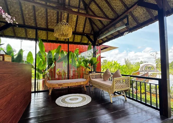 Eco Oasis Wooden Ubud ヴィラ