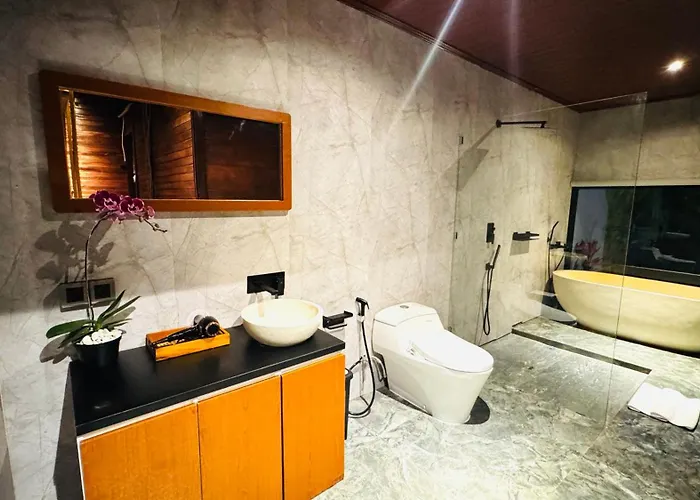 ヴィラ Eco Oasis Wooden Ubud *